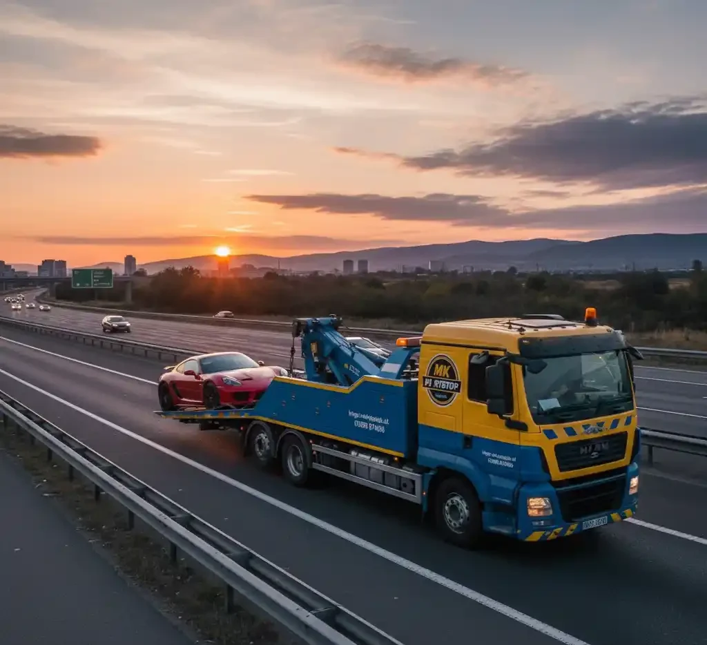 Towing Service Recovery Truck